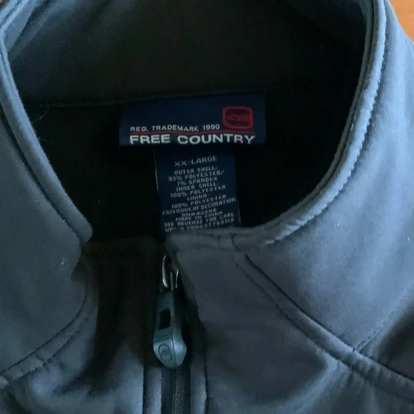 Free Country black jacket size XXL - Picture 2 of 2